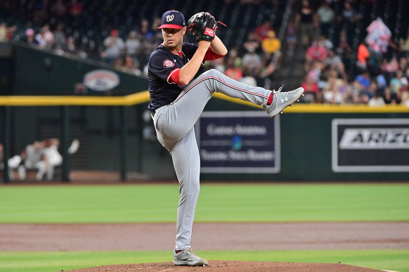 MLB: Washington Nationals at Arizona Diamondbacks