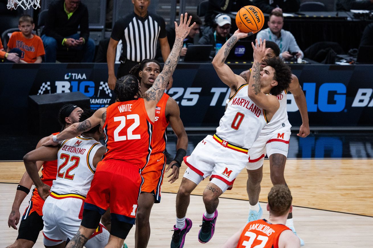 NCAA Basketball: Big Ten Conference Tournament Quarterfinal-Maryland vs Illinois